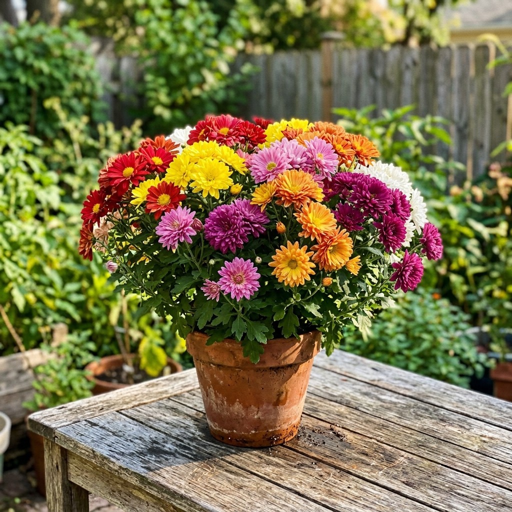 300 Rainbow Chrysanthemum Mix Seeds for Planting – Premium Heirloom Rainbow