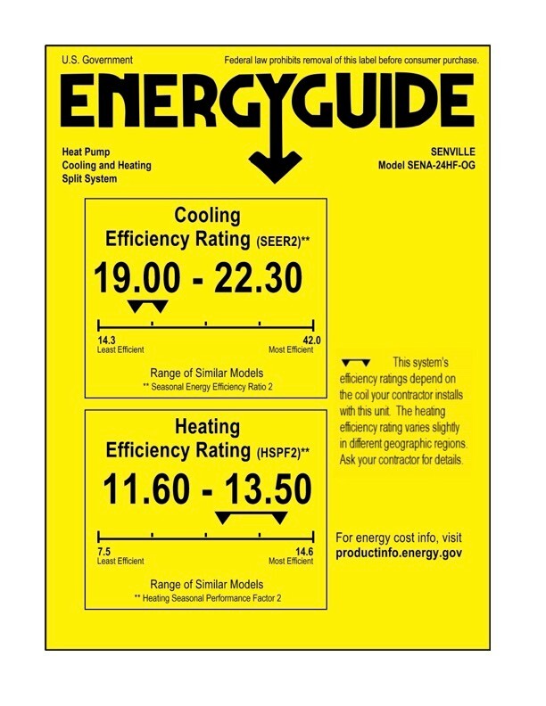 24000 BTU Ceiling/Floor Mounted Ductless Mini Split AC Heat Pump ENERGY STAR