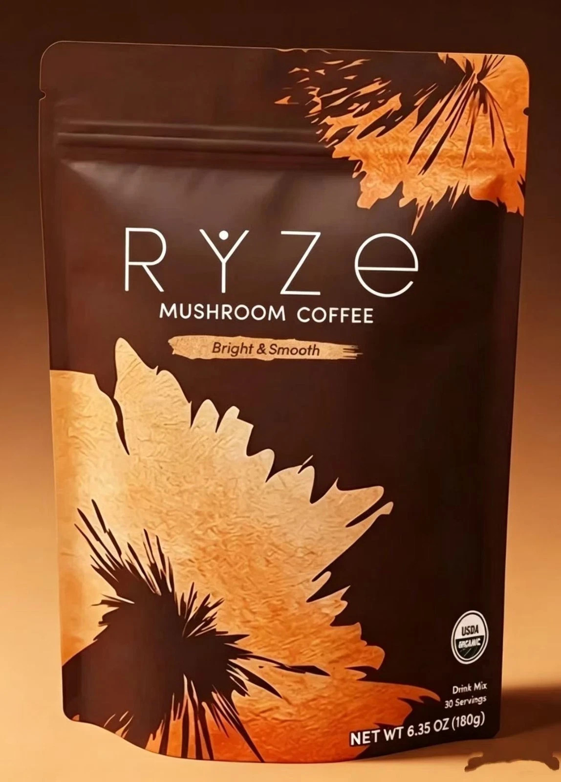 Organic RYSE Mushroom Coffee * 30 Servings Per Pack -Free Shipping