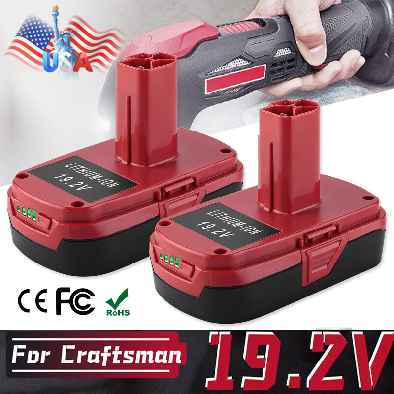 2Pack For CRAFTSMAN 19.2 VOLT C3 LITHIUM DIEHARD BATTERY PACK 315.PP2011 3.0Ah