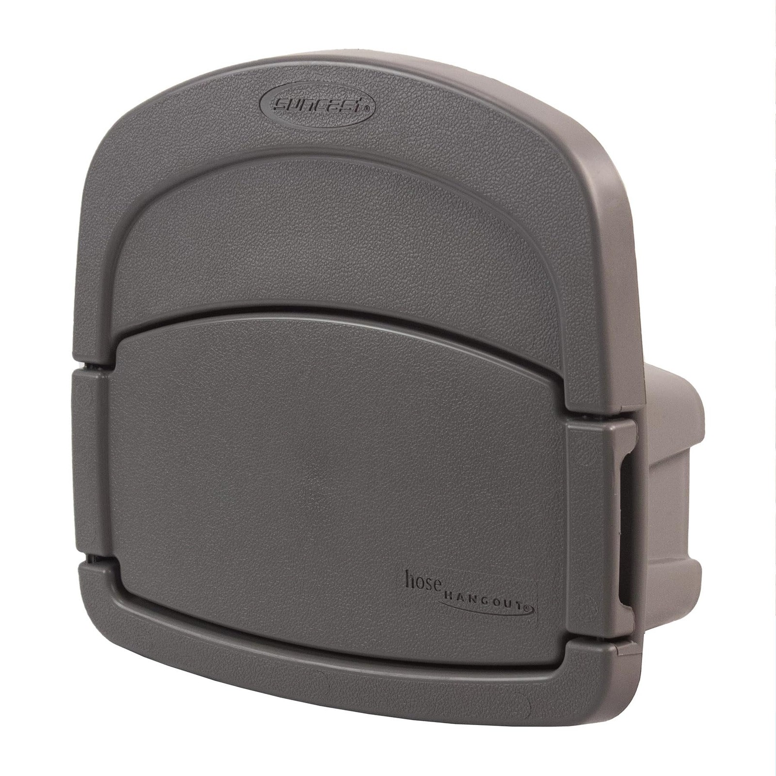 Suncast DHH150ST Deluxe Hangout Hose Hanger,Stoney Gray ,1 Count Pack of 1