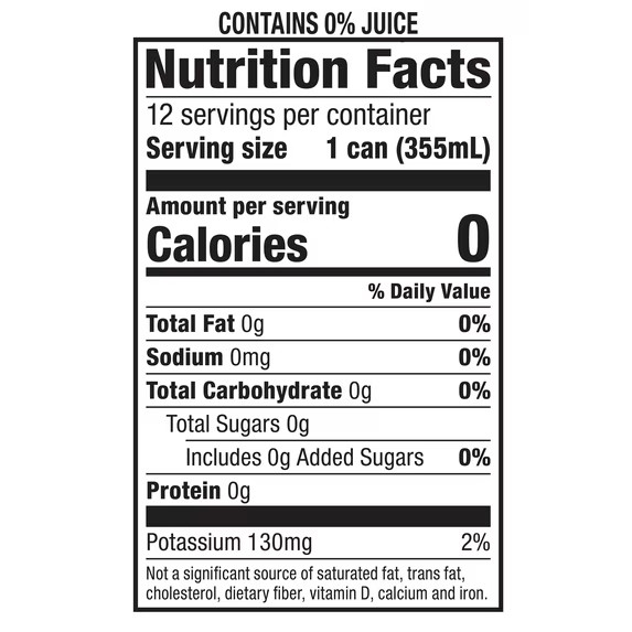 Clear American Black Cherry Sparkling Water, 12 fl oz, 12 Count