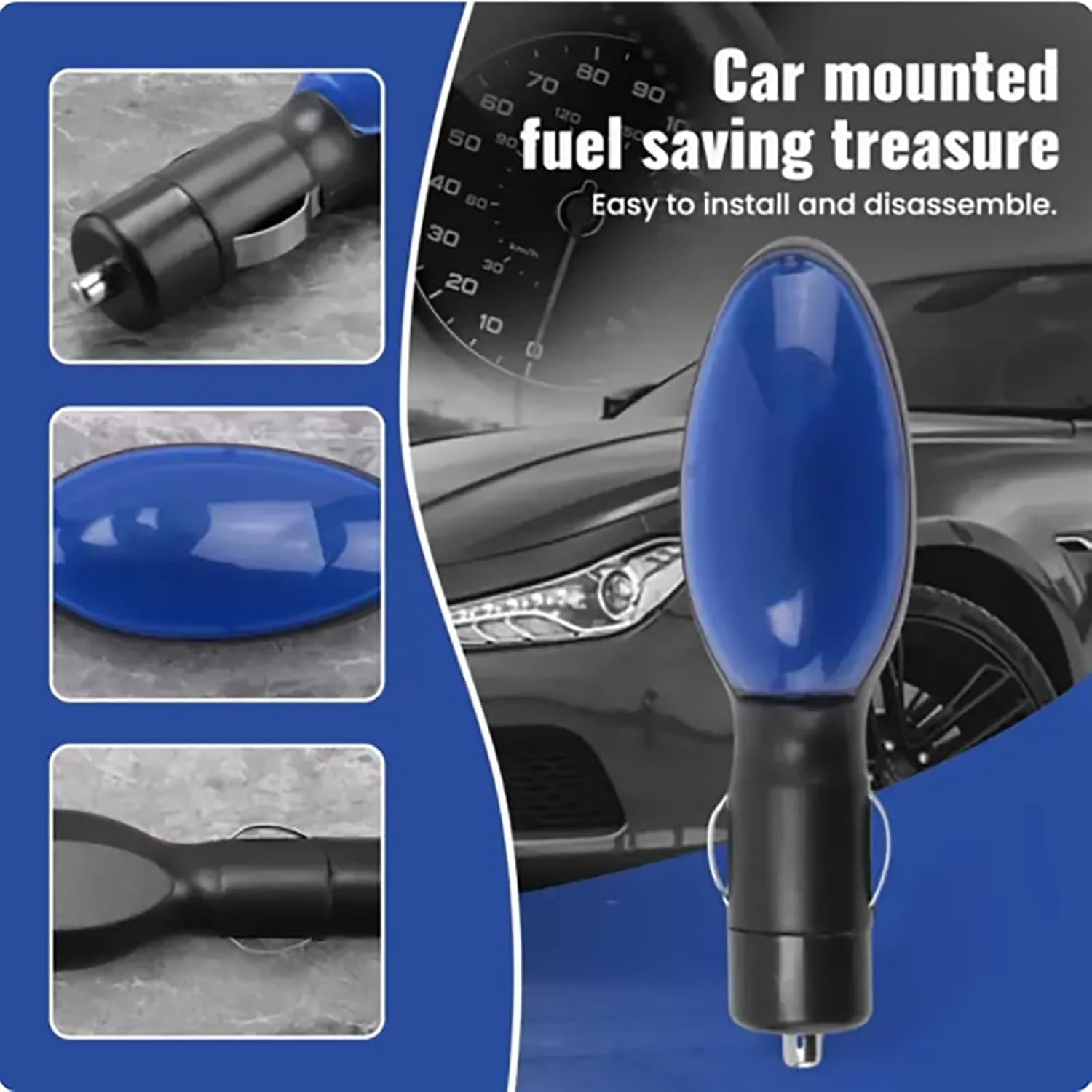 1-3Pcs Gas Fuel Sync Farther Automotive Save More Fuel Instantly Spill Save