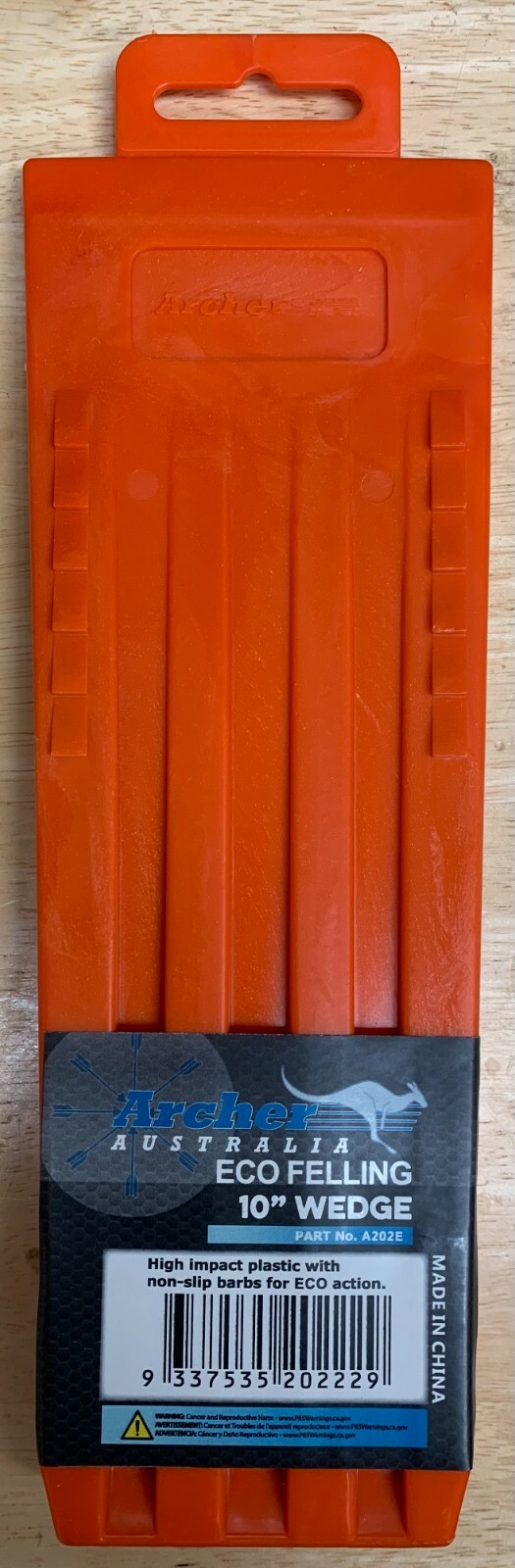 10″ Archer Felling Wedge Bucking Falling High Impact ABS Plastic Great Design