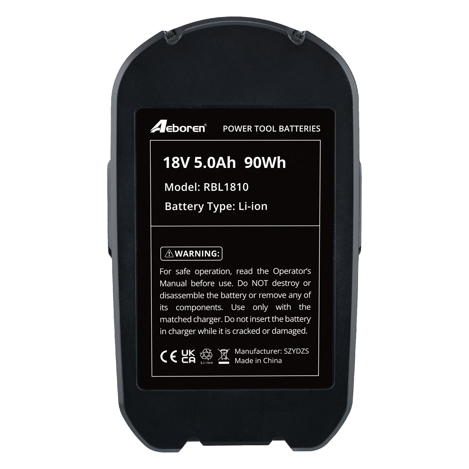 Battery New FOR RYOBI P108 5.0Ah 18V replacement LITHIUM-Ion P197 PBP005