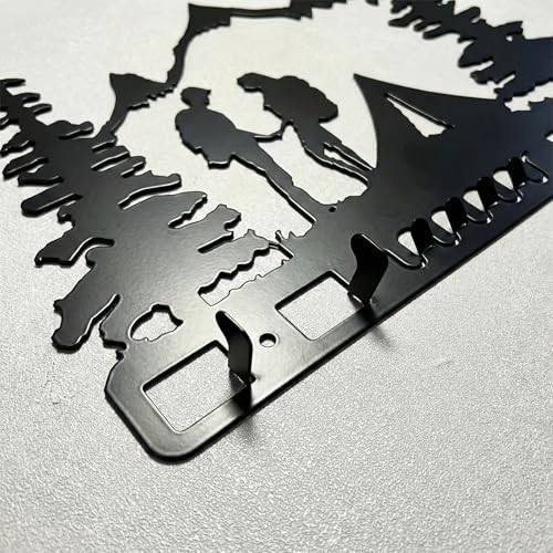 Key Holder Wall Mounted Key Hooks, 15.7 x 9.9 in /40 x 25.2 cm Camping Hook