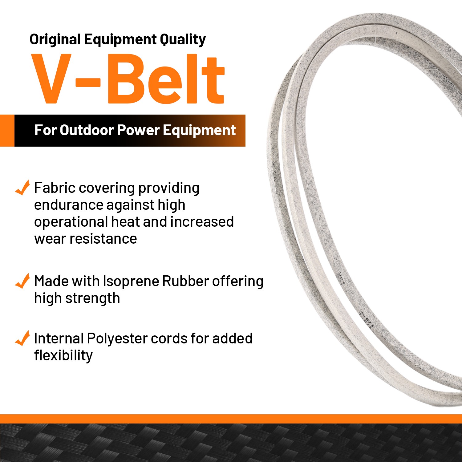 46″ Deck Belt for Husqvarna YTH22V46 YTH21K46 YTH20K46 YTA22V46 TS346 405143