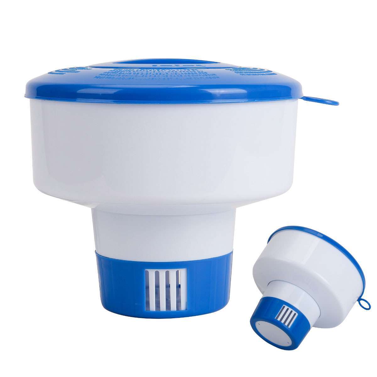 Floating Chlorine 3″ Tablet Swimming Pool Chemical 7″ Dispenser Collapsible Tank