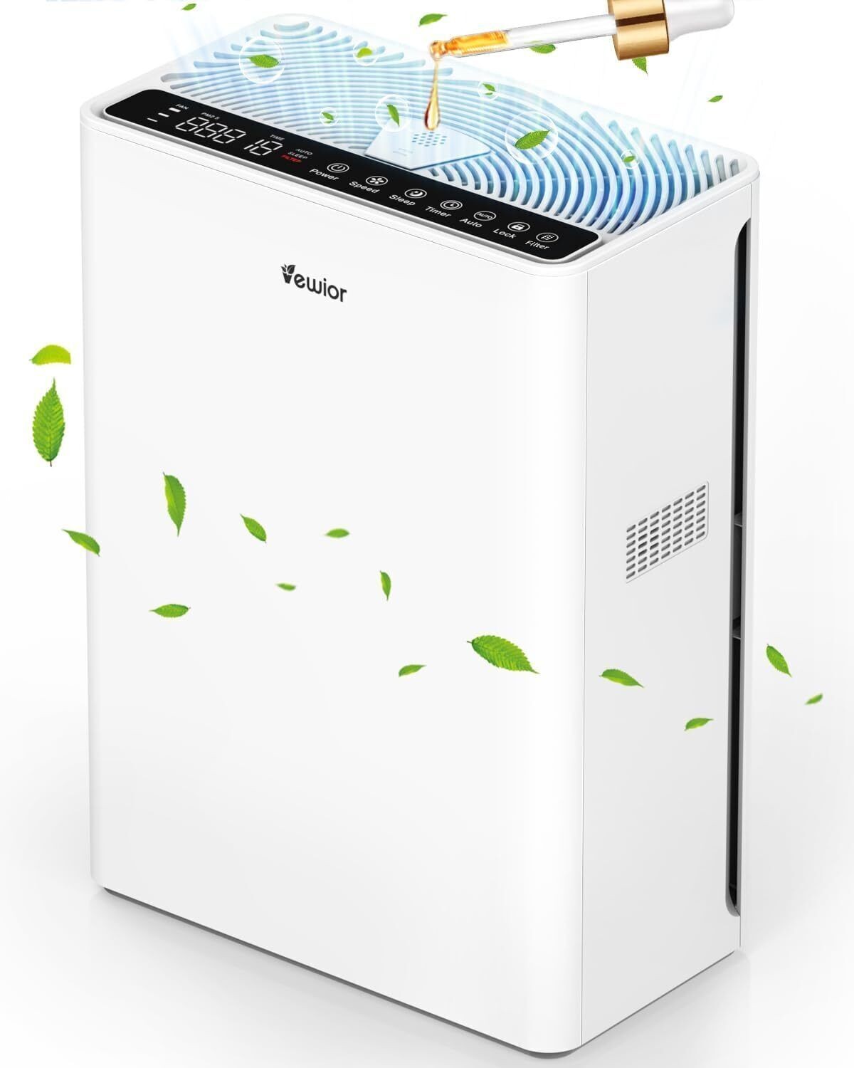 Air Purifiers For Home Large Room Up To 2200 sqft 15 DB Quiet Air Cleaner