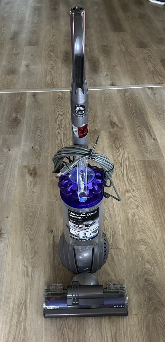 Dyson Ball Animal Plus Upright Vacuum Iron Purple