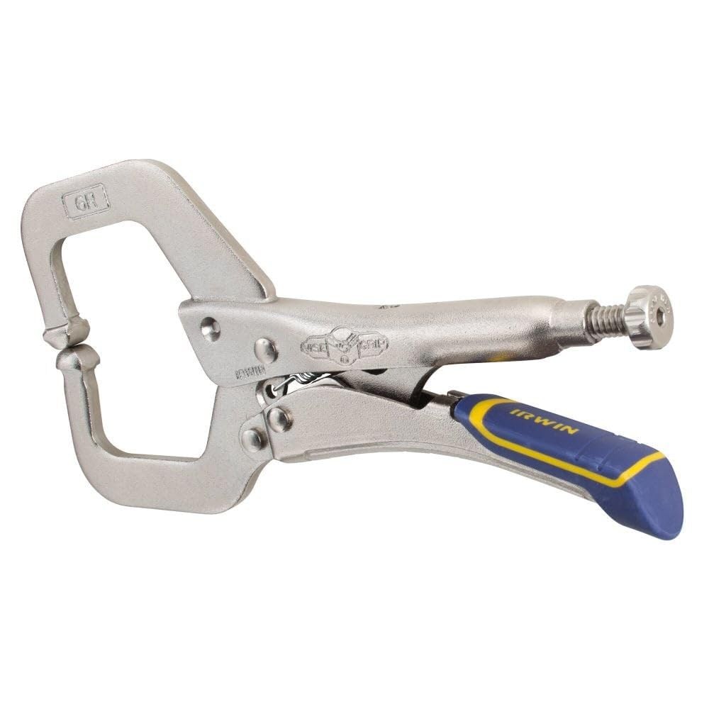 IRWIN VISE-GRIP Welding Pliers, Fast Release, C-Clamp Locking, 9″, Multi