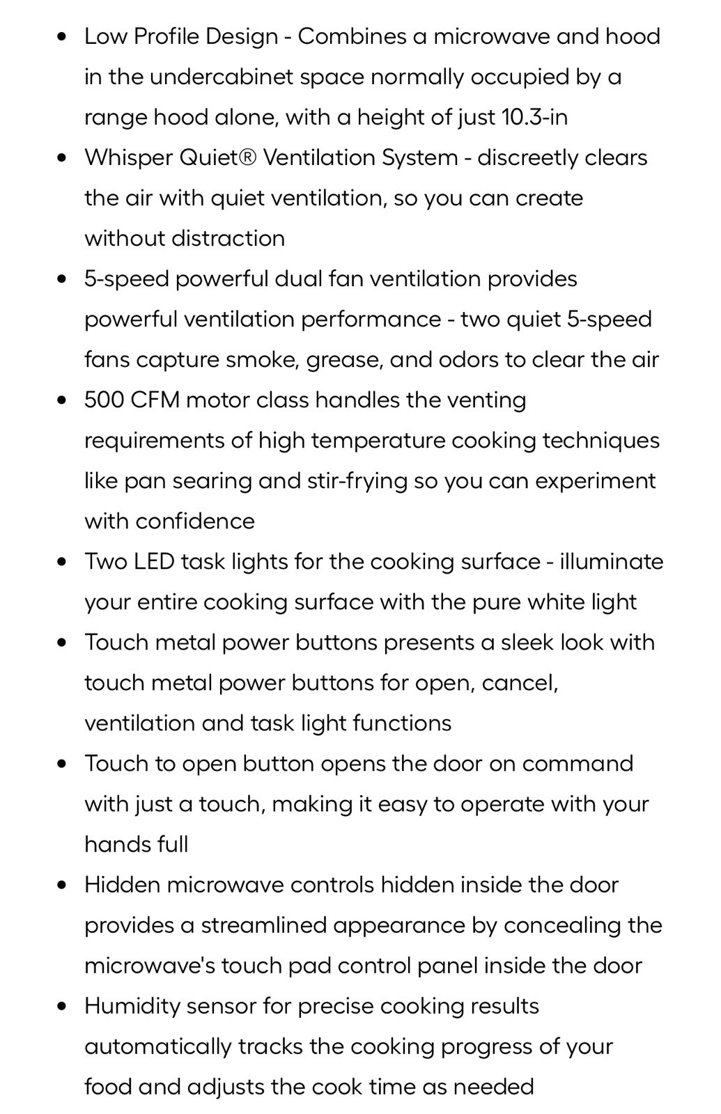 ⚡️QUIK SHIP⚡️KitchenAid Sensor-Cooking Whisper-Quiet 500CFM Microwave KMLS311HSS