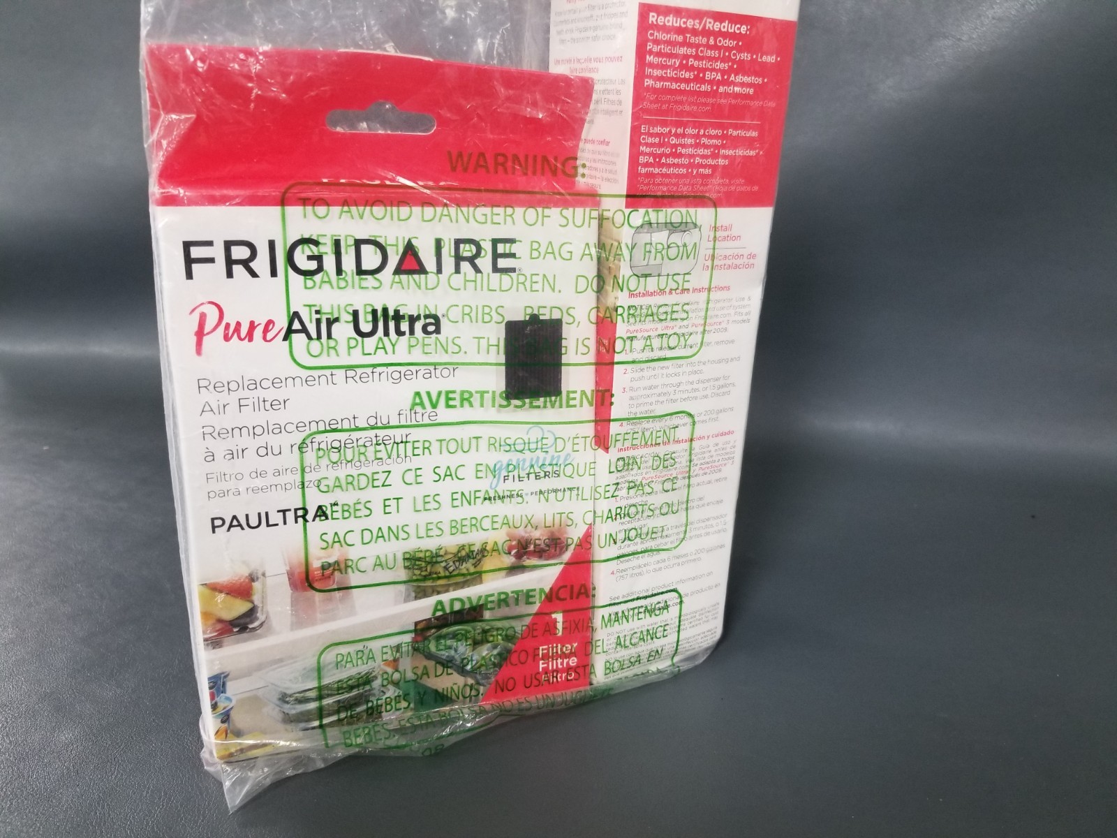 Frigidaire PureSource Ultra Water/Ice Fridge Filter + Air Filter Set Ultrawf…
