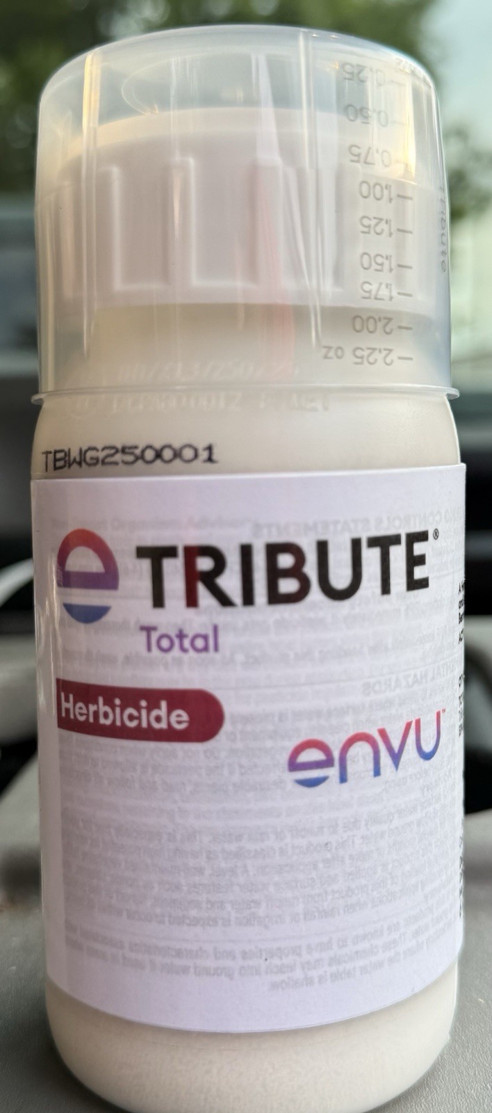 Tribute Total Herbicide 6 oz Bottle Envu