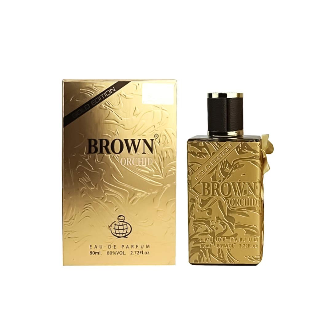 Brown Orchid – GOLD Edition – Eau De Parfum – 80 ml by Fragrance World