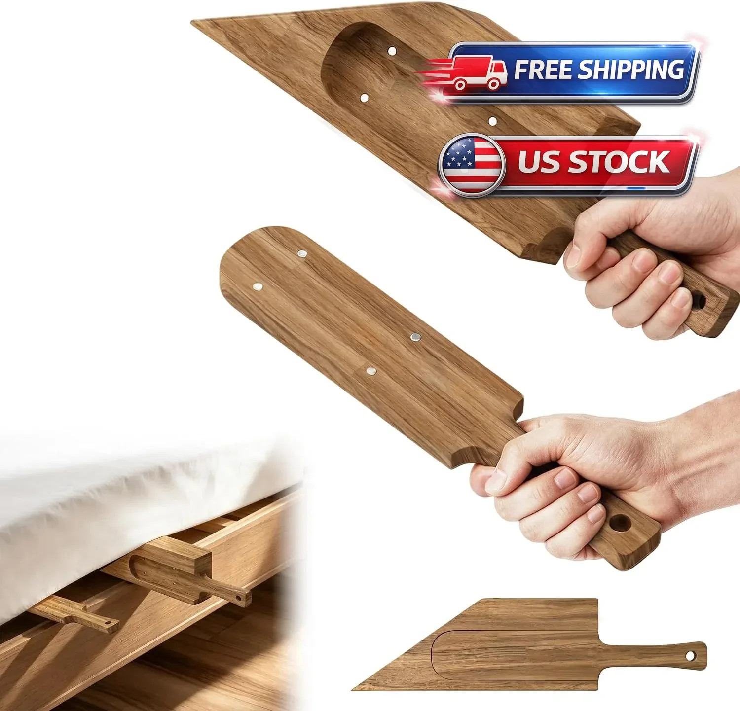 2*Mattress Lifter Wedge&Bed Maker Tool for Changing Sheet-Alleviating Back Pain