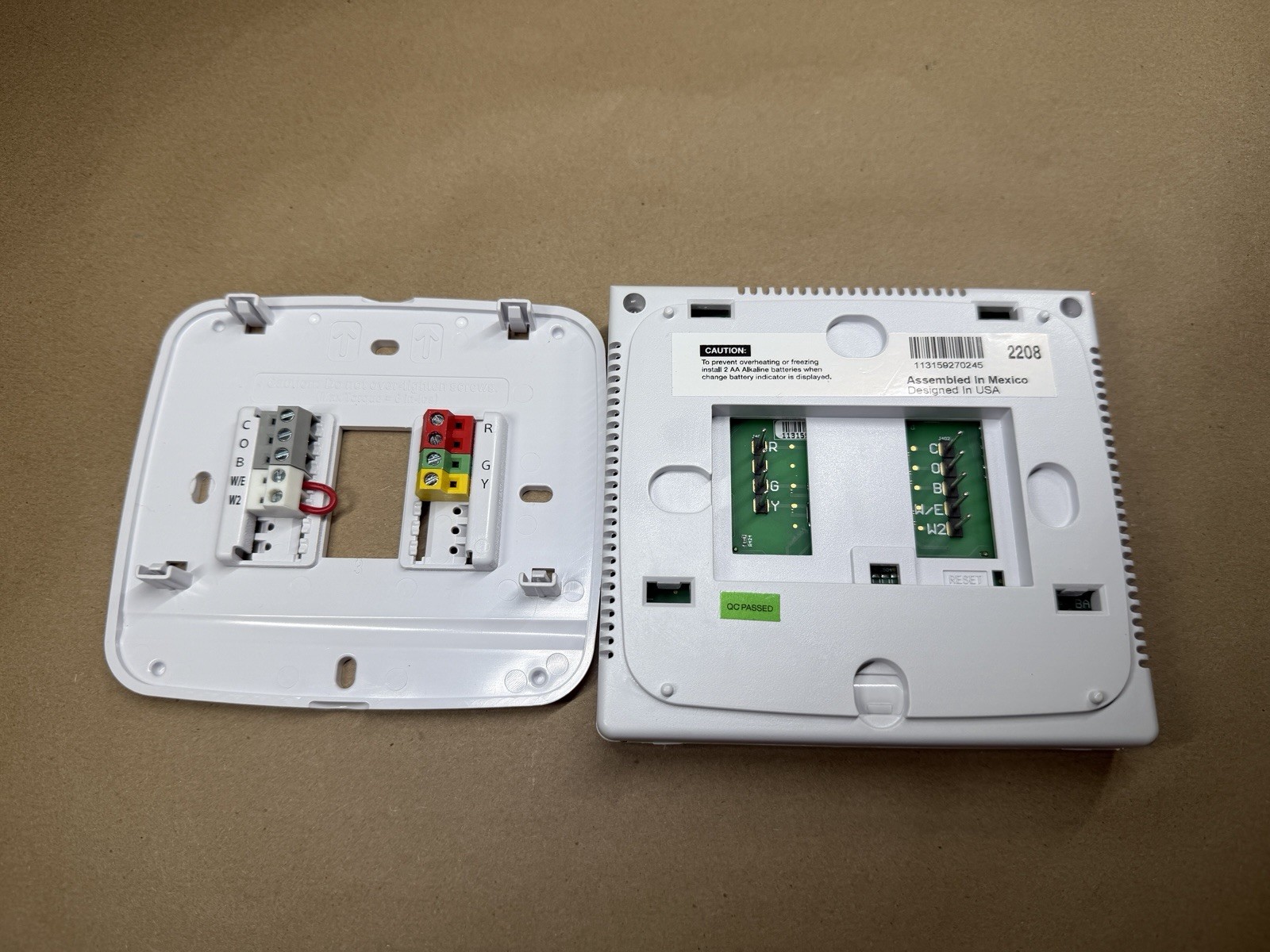 Pro1 T721 Dual Stage Non Programmable Thermostat | White