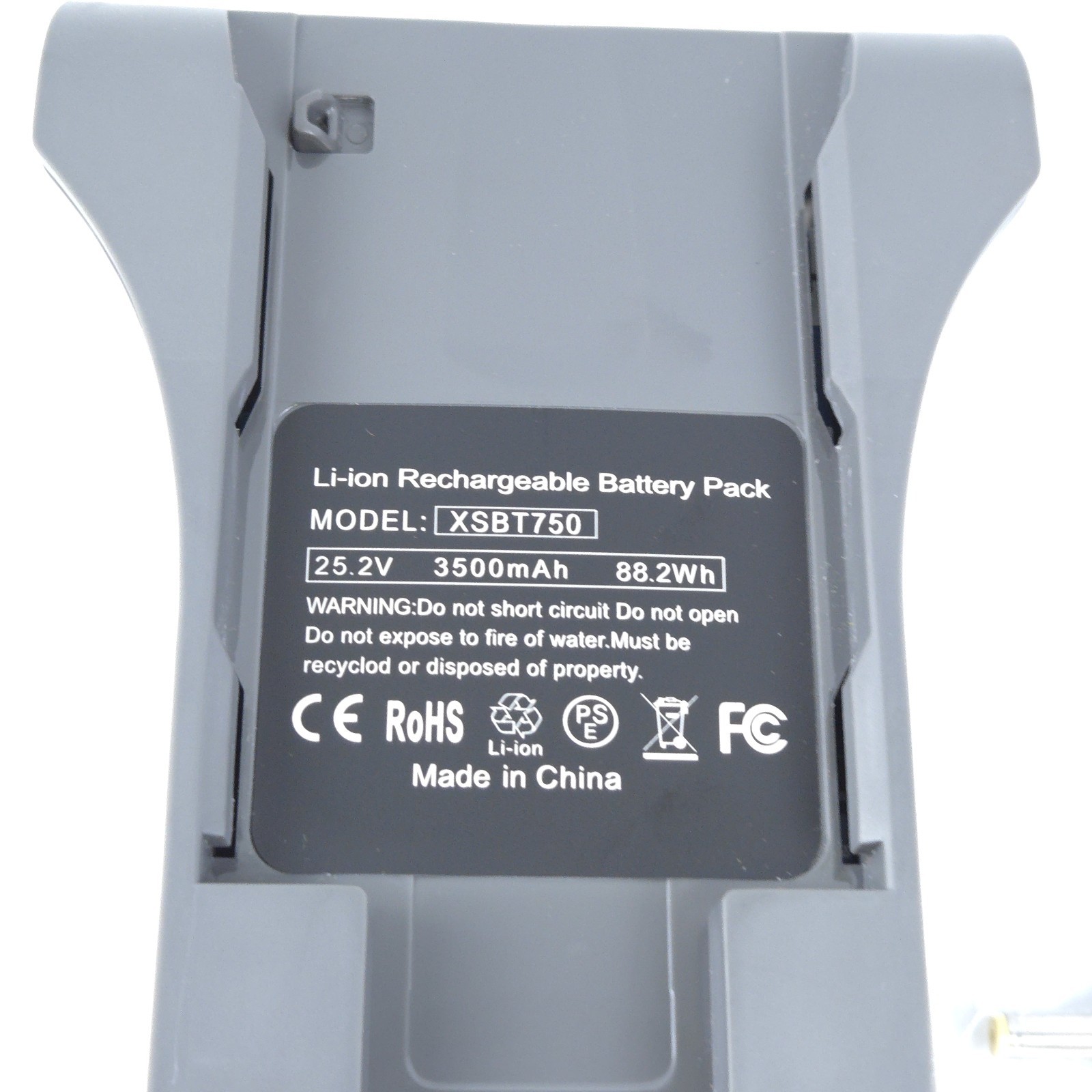 For Shark Lithium-Ion Removable Battery XSBT750 for IZ462H, IZ462HNP, IZ482H
