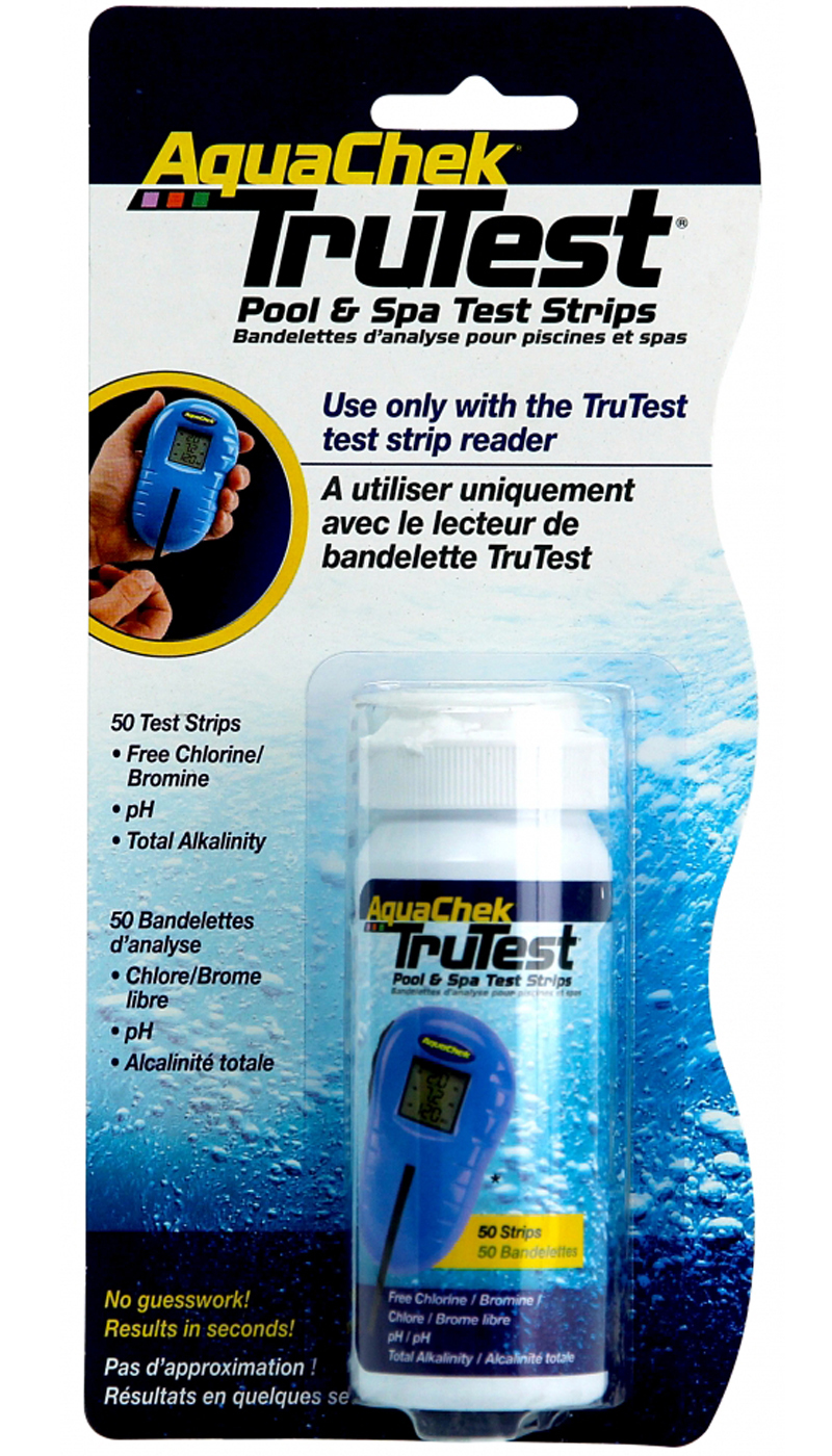 AquaChek TruTest Digital Swimming Pool Chemical Test Strips – 50 Pack
