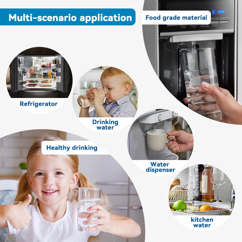 2 PACK Replacement Refrigerator Ice & Water Filter for LG LT1000P ADQ747935 New