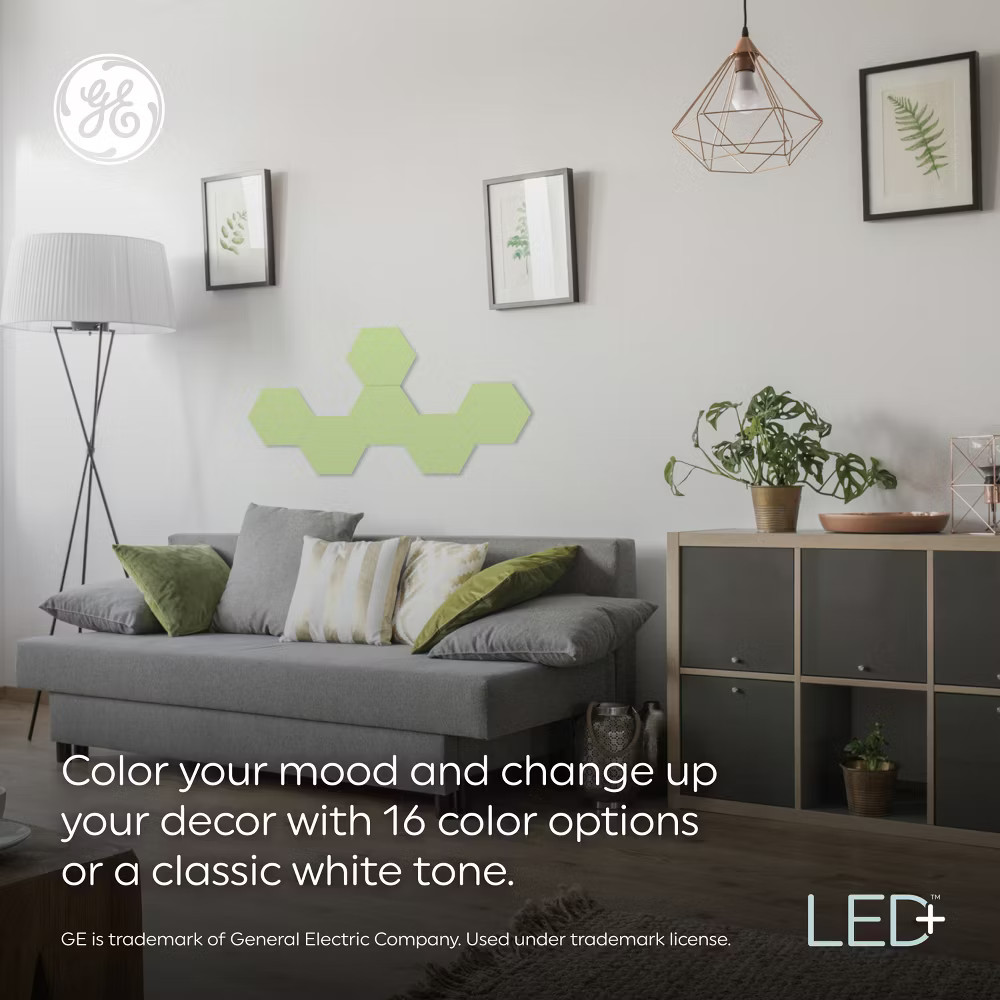 General Electric LED + Color Tile Light Bulb