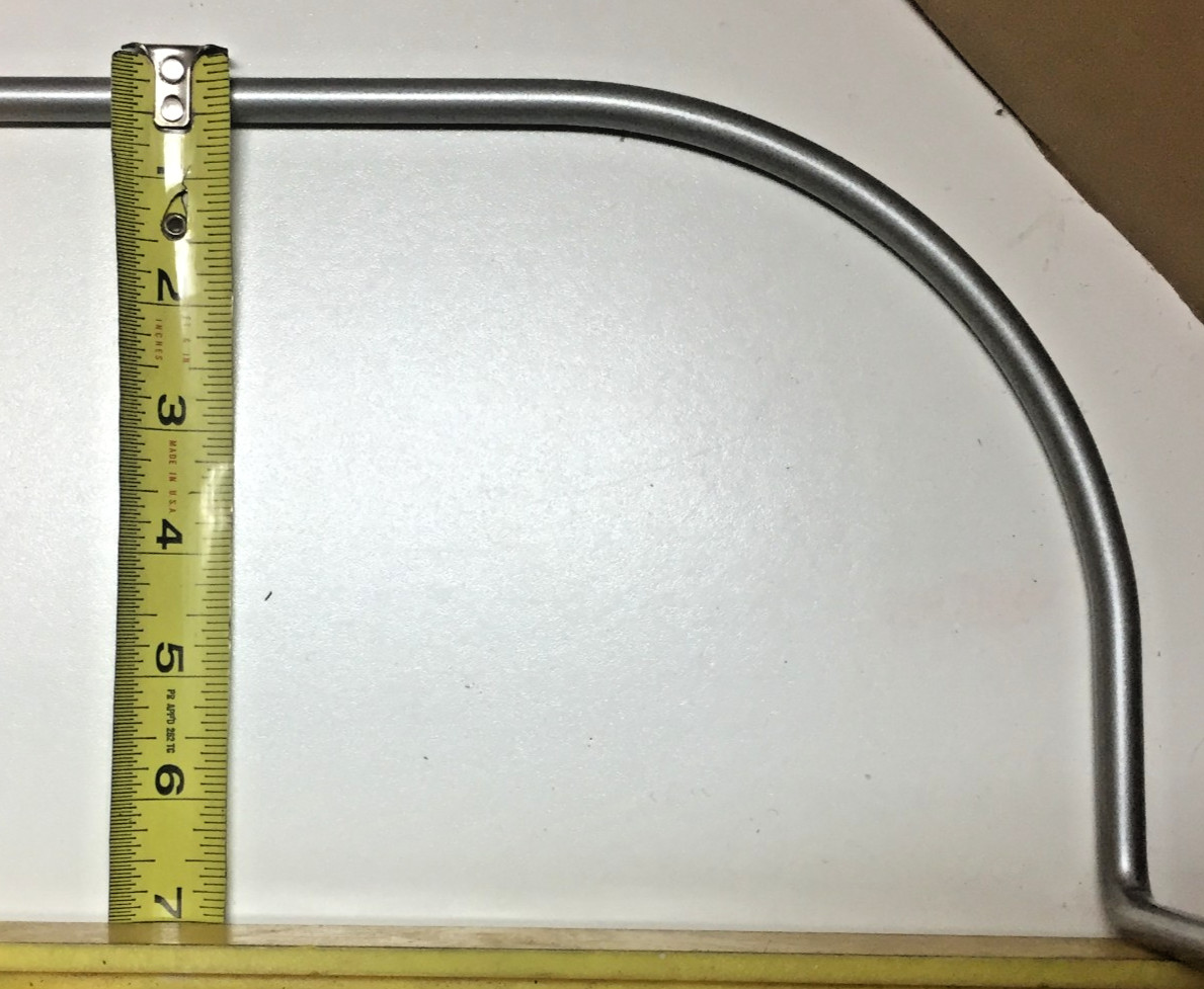 Sleep Number Tool-Free Mattress Retainer Bar & Plugs 19 inches by 7 inches-used