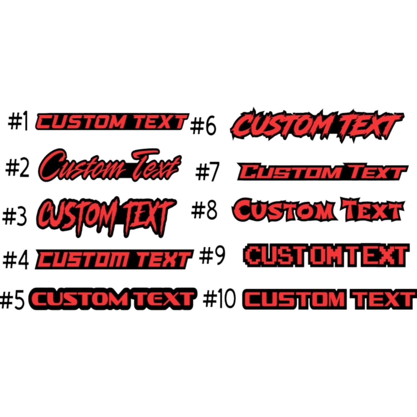 Custom Multicolor Personalized Name Logo Laser Cut 3D Acrylic Emblem Car Badge