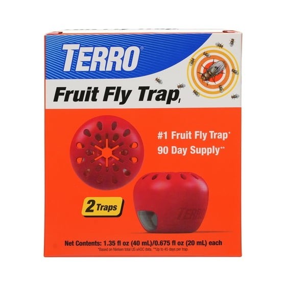 Indoor Fruit Fly Trap, (2-count) , Terro Traps, In Built With Window Sinks…