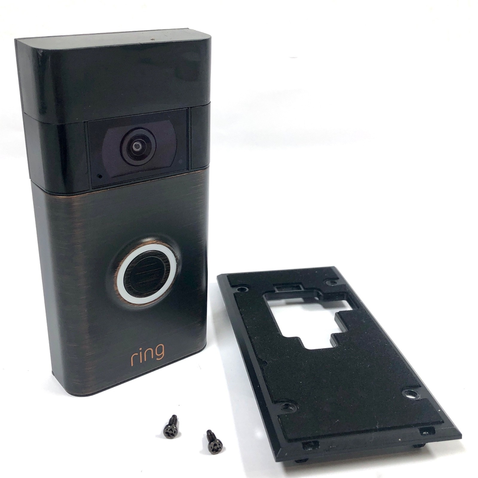 Ring 5UM5E5 (2nd Generation) Black Night Vision 2-Way Talk Smart Video Door Bell