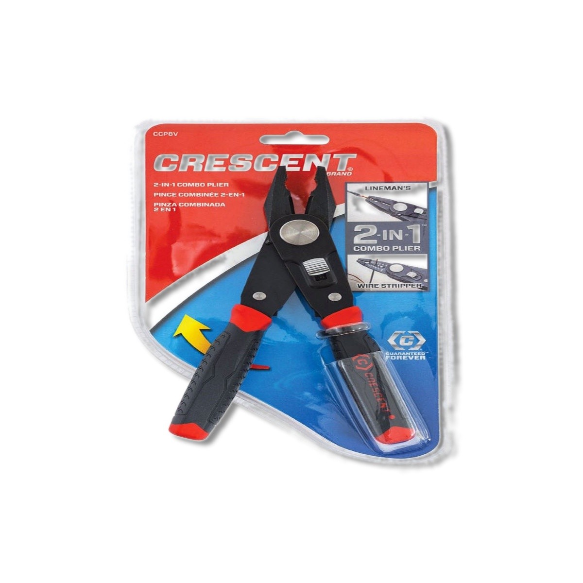 Crescent 12 Ga. 9.9 in Lineman’s Plier CCP8V