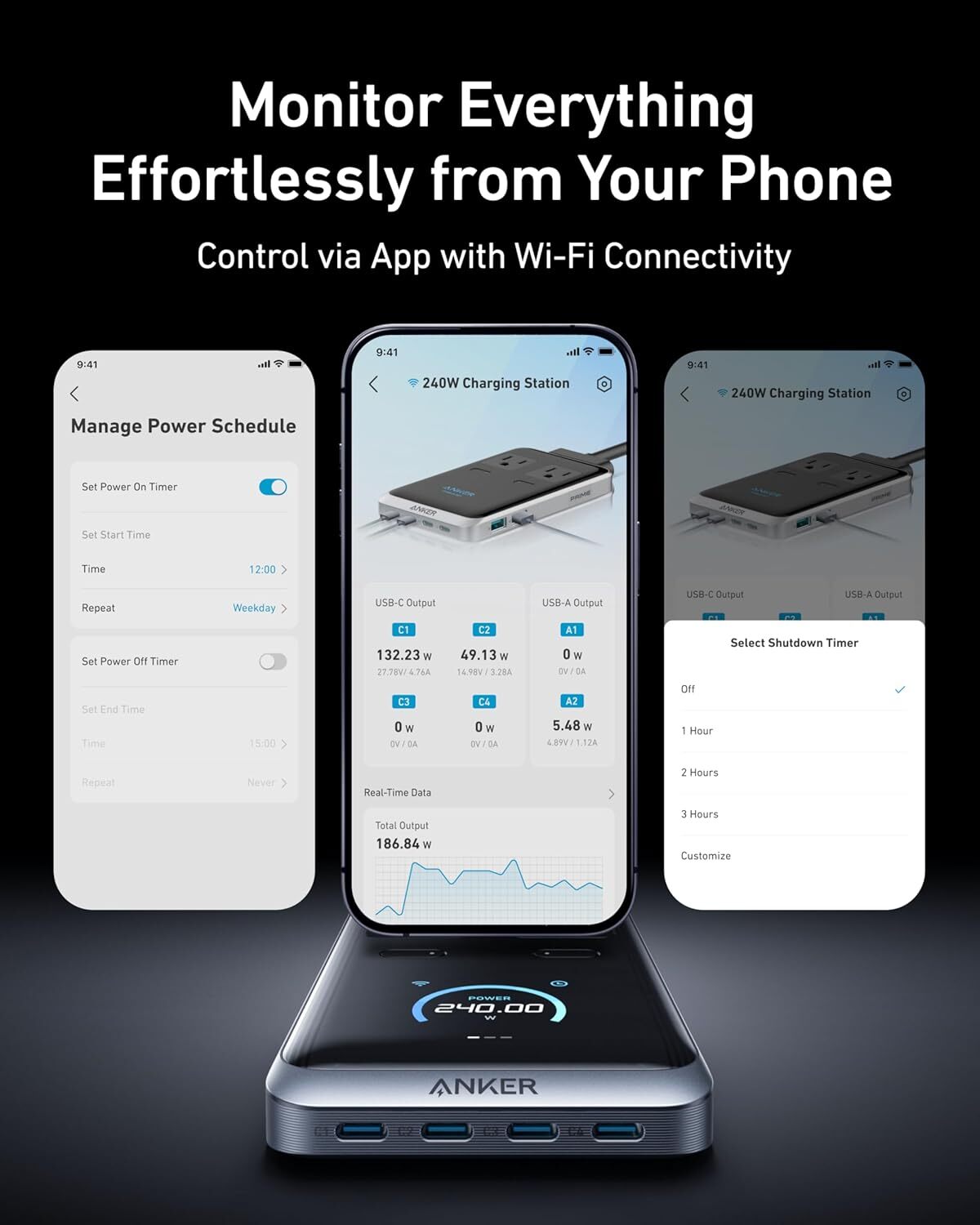 Anker 45W USB C Fast Charger Foldable Adapter for Galaxy S24/iPhone 15|Refurbish