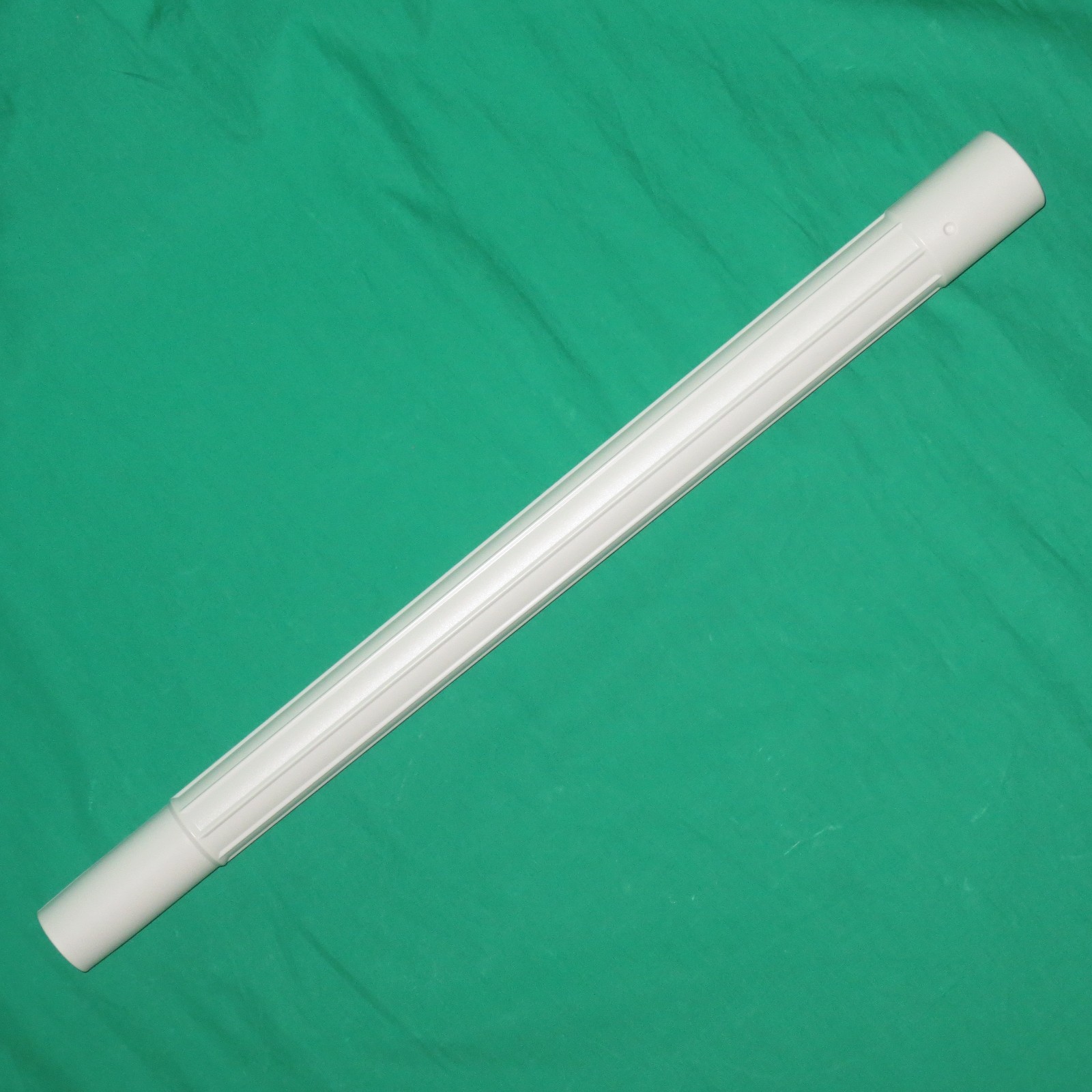 19″ White Plastic Vacuum Wand Tube Fit All 1.25″ Tool Attachment Vac 1 1/4 inch