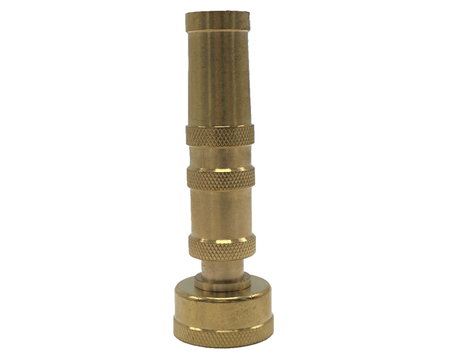 Solid Brass Garden Spray Nozzle 4″ Adjustable Twist Water Hose USA Stock 2 PACK