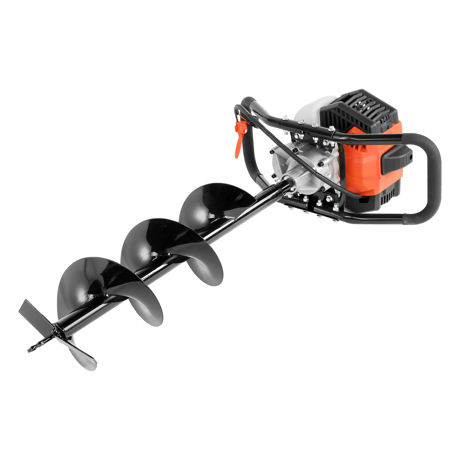 Post Hole Digger 43cc Gas Powered Earth Digger with 8″ Auger Drill Bit