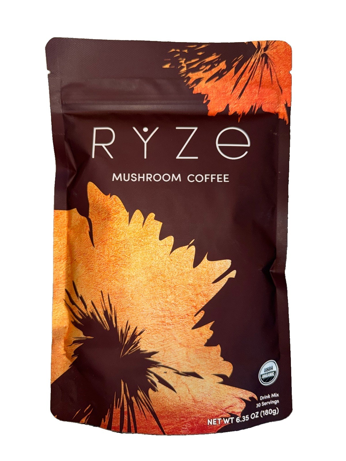 Ryze Mushroom Coffee Drink Mix 6.35 oz 30 Servings, 2000mg
