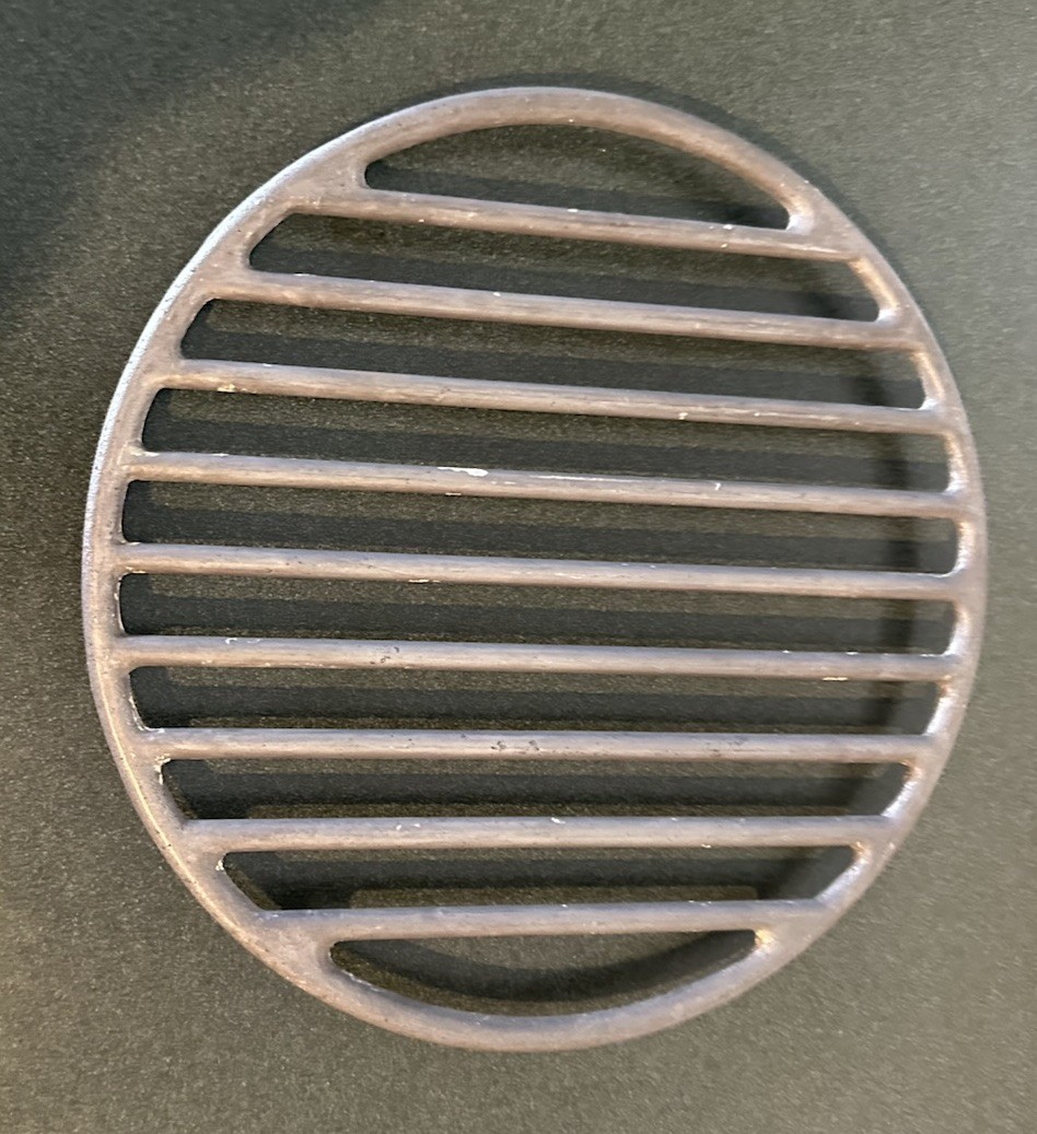Vtg L.E. Mason 9” Cast Aluminum Broil Racks Trivet Very Easy Clean – EUC