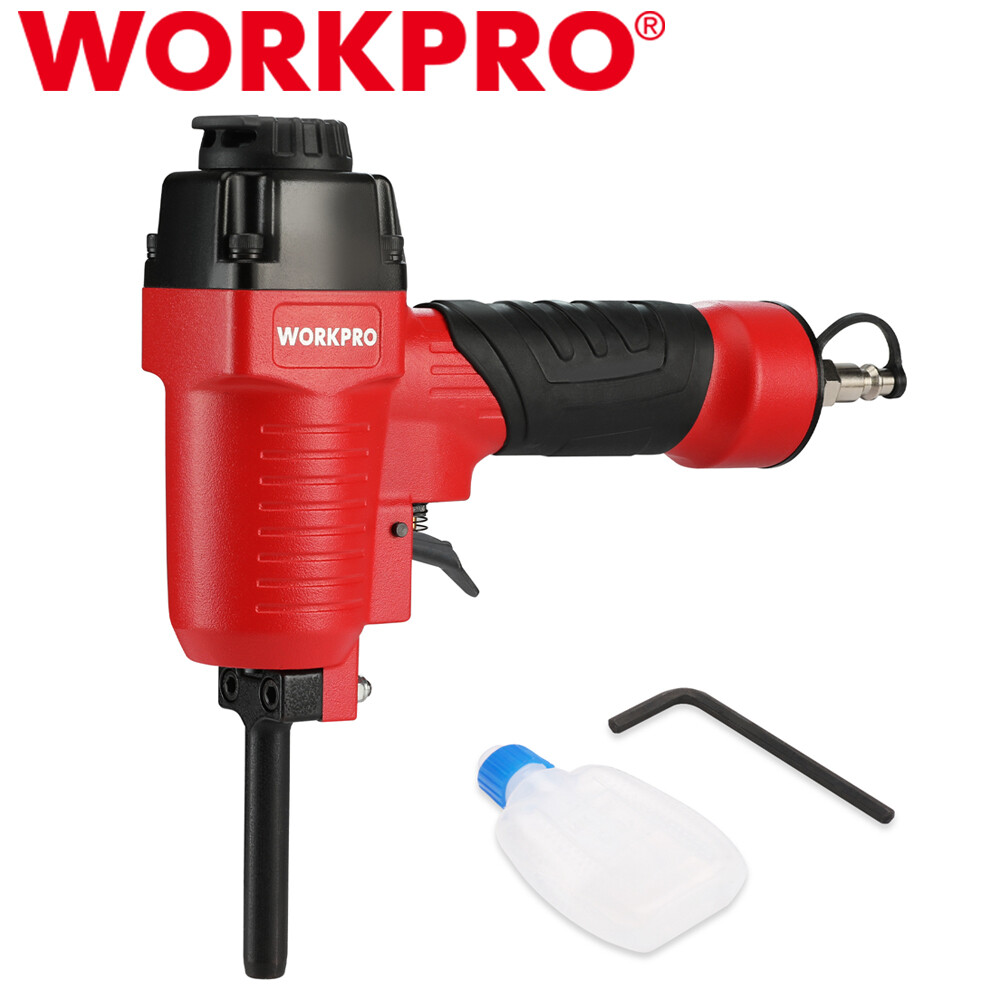 WORKPRO Pneumatic Nail Remover Heavy Duty Punch Nailer 60-100PSI 9-16Gauge Nails