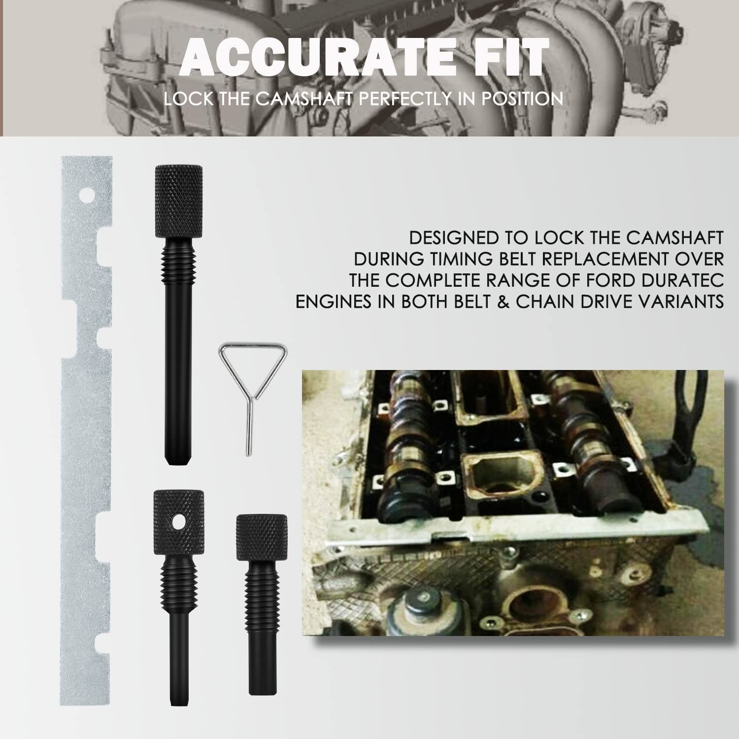 Camoo Cam Timing Alignment Tools Kit Fits Compatible with Ford Fiesta Focus…