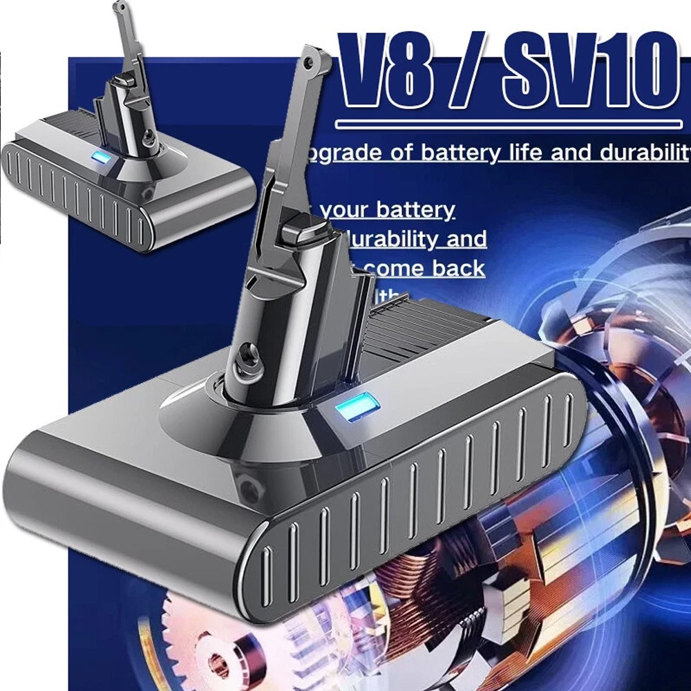 21.6V Battery For Dyson Cleaner Replace V8 SV10 Absolute Animal Cordless Vacuum