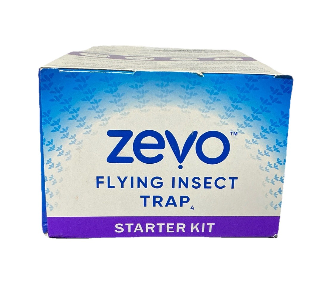 Zevo Flying Insect Trap Starter Kit. 1 Device & 1 Refill Cartridge