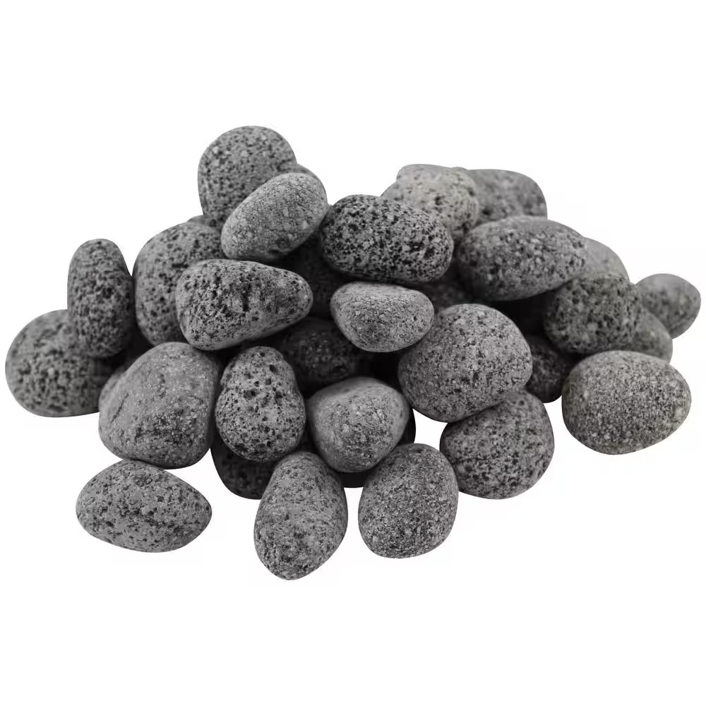 0.4 Cu. Ft. 1 In. 30 Lbs. Black Lava Pebbles