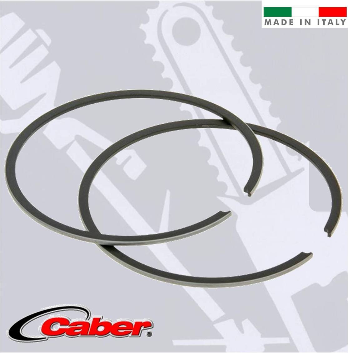 Caber 44.7mm x 1.2mm piston rings Italy fits Stihl MS260 Chains MS261-MS271