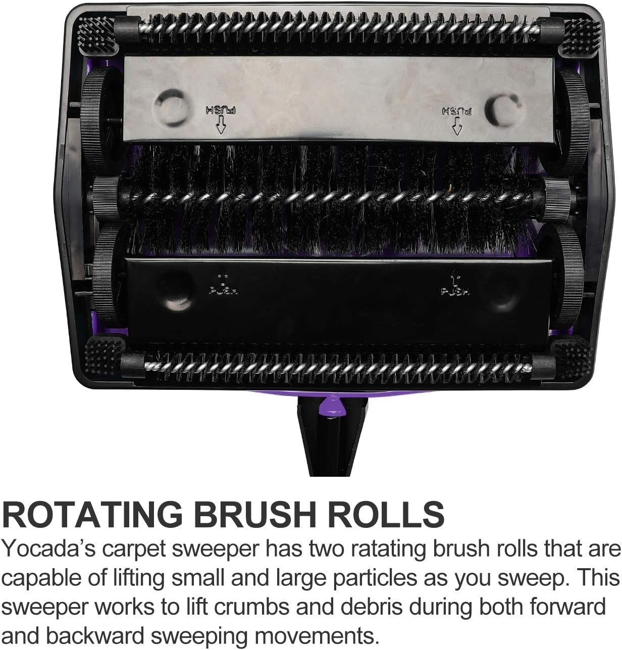 Efficient Carpet Sweeper – No Electricity Needed
