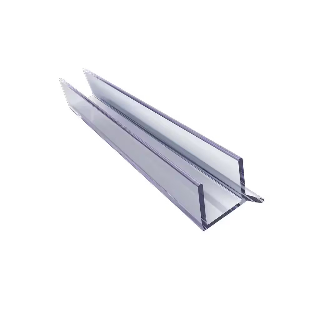 76 In. L Clear Vinyl Seal for 3/8 In. Glass Shower Door