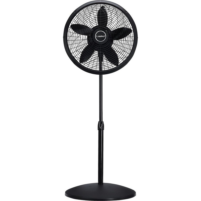 Adjustable Height Oscillating Floor Fan Three Speed Cooling Portable Stand Fan