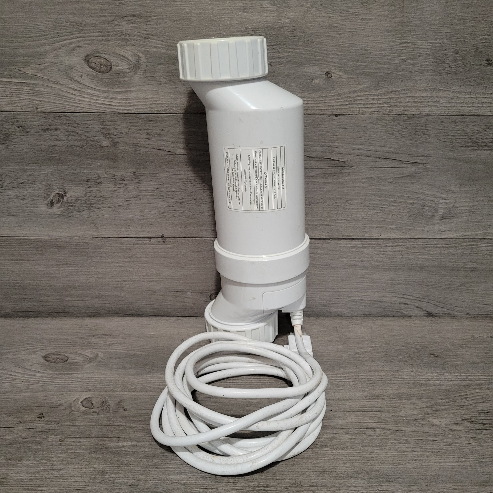 Cell chlorination cell cell-15/89420001 (40,000 gallons)
