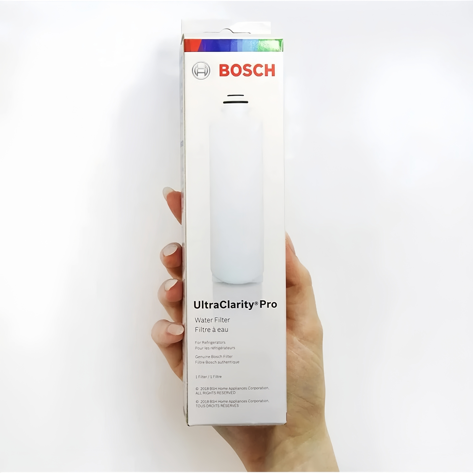 1 PACK Bosch Ultra Clarity Pro BORPLFTR50 Water Filter White #WFS200MF/WFS210MF