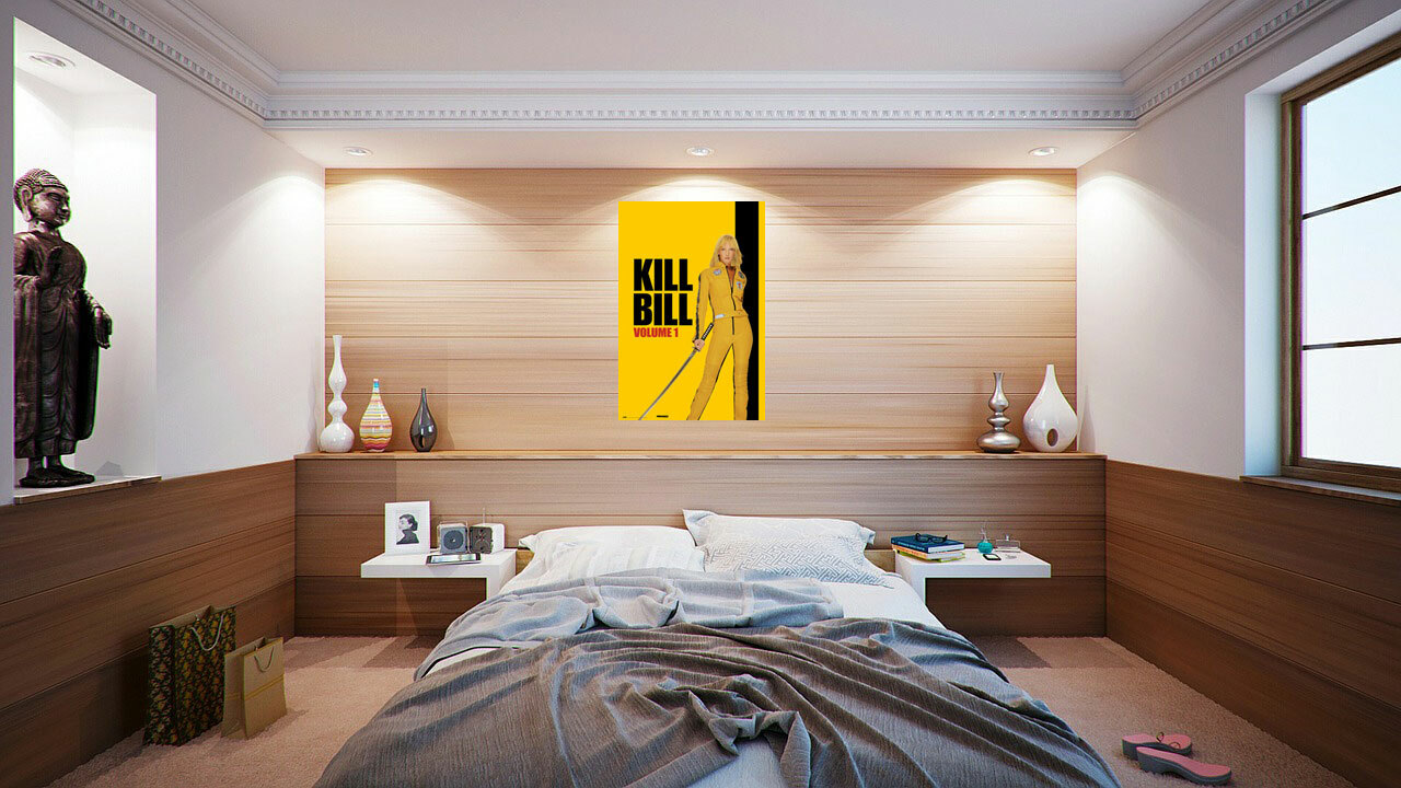 Kill Bill Vol. 1 – Movie Poster (Regular Style – Uma Thurman / Katana) (24 X 36)