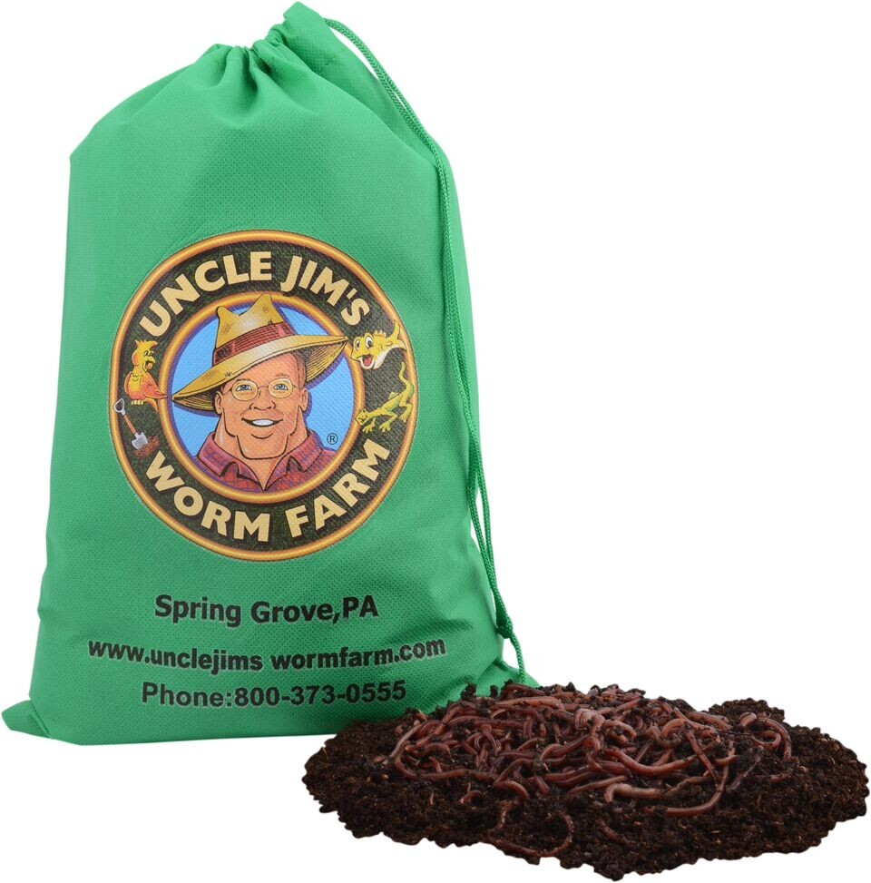 Red Wiggler Mix Composting Worms