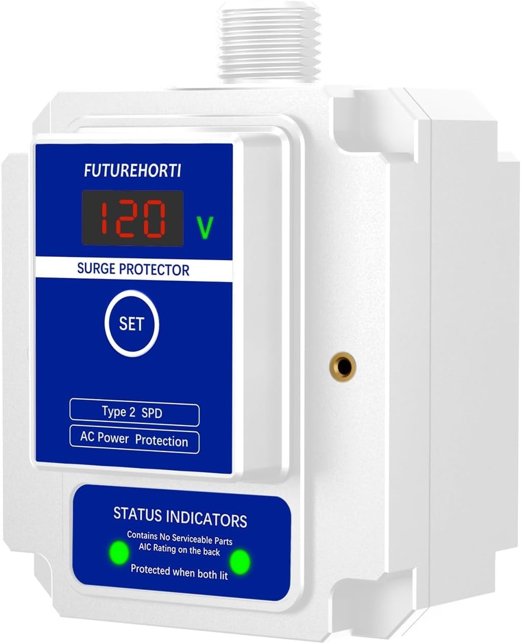 New FUTUREHORTI Ultimate Surge Protector Times Logger 120/240V 108kA/Phase 2820J